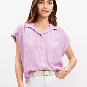 LOFT striped Dolman Shirt